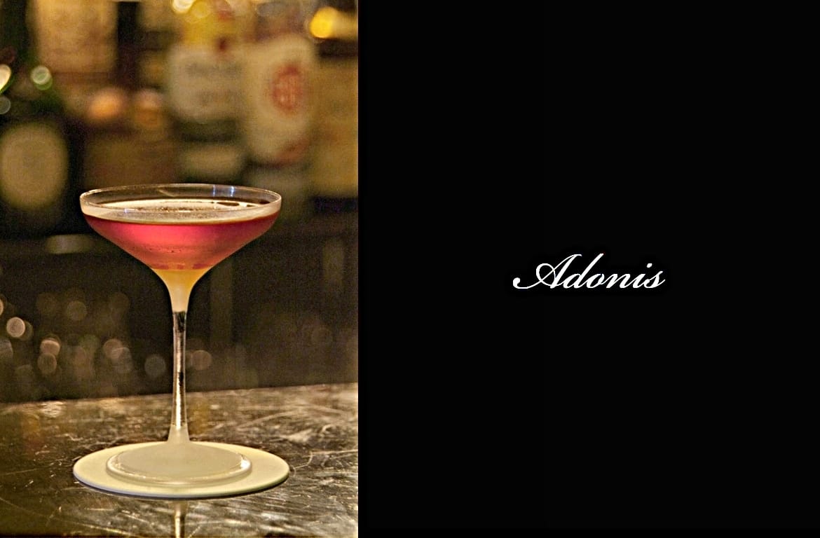 Adonisカクテル完成画像