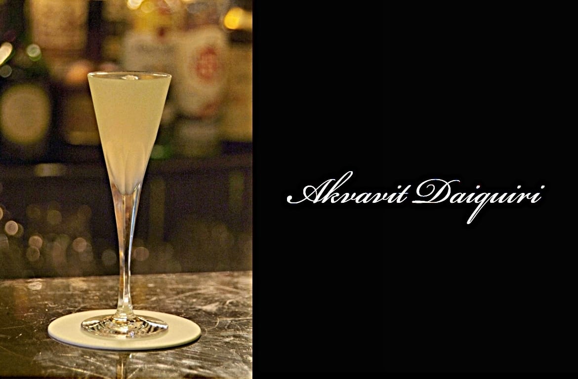 Akvavit Daiquiriカクテル完成画像