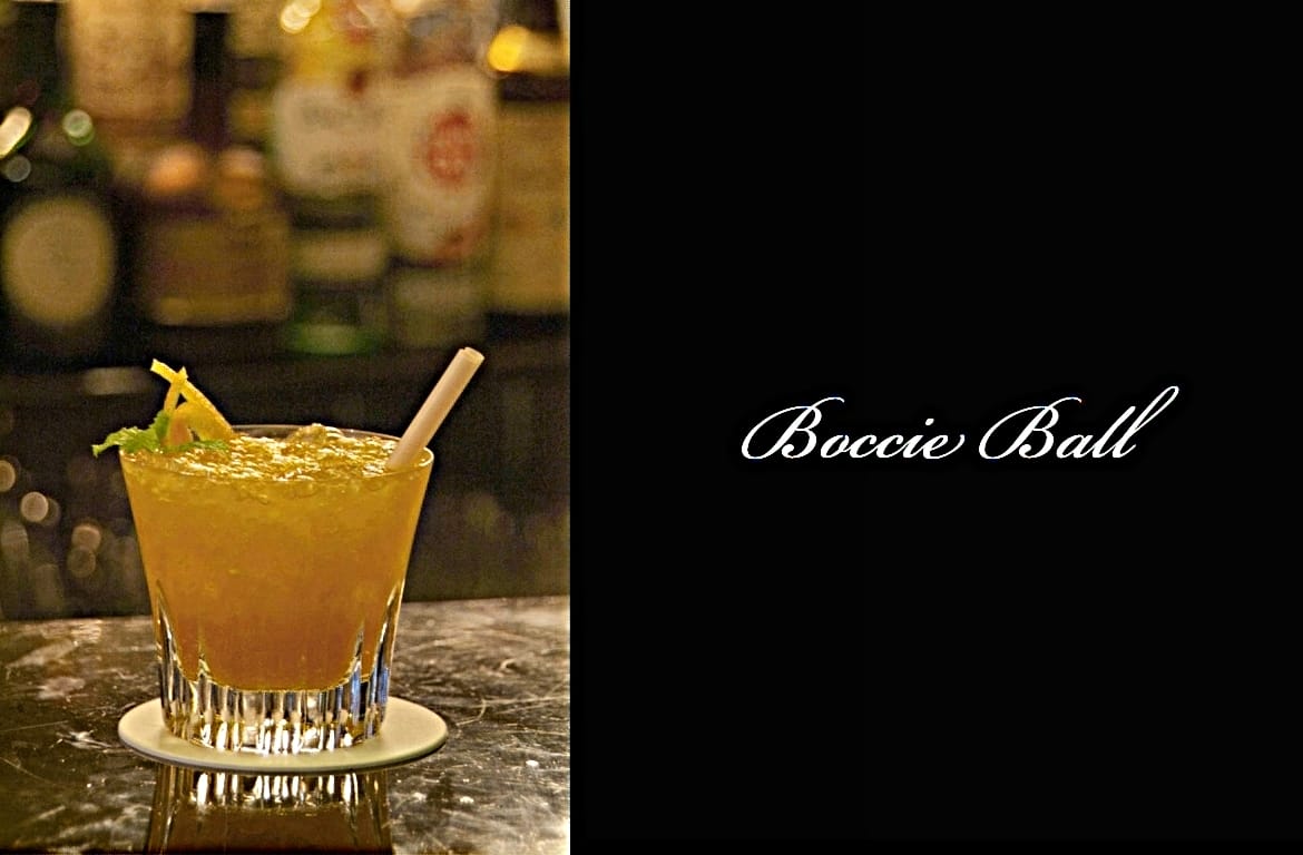 Boccie Ballカクテル完成画像