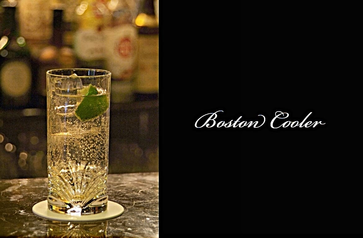 Boston Coolerカクテル完成画像