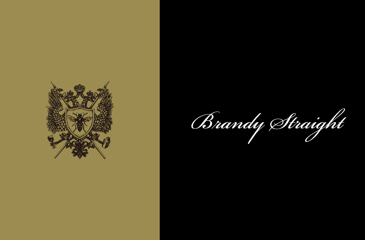 BrandyStraightカクテル完成画像