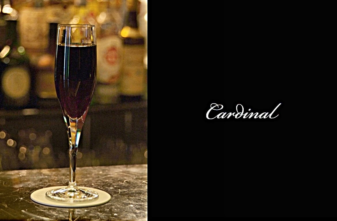 Cardinalカクテル完成画像