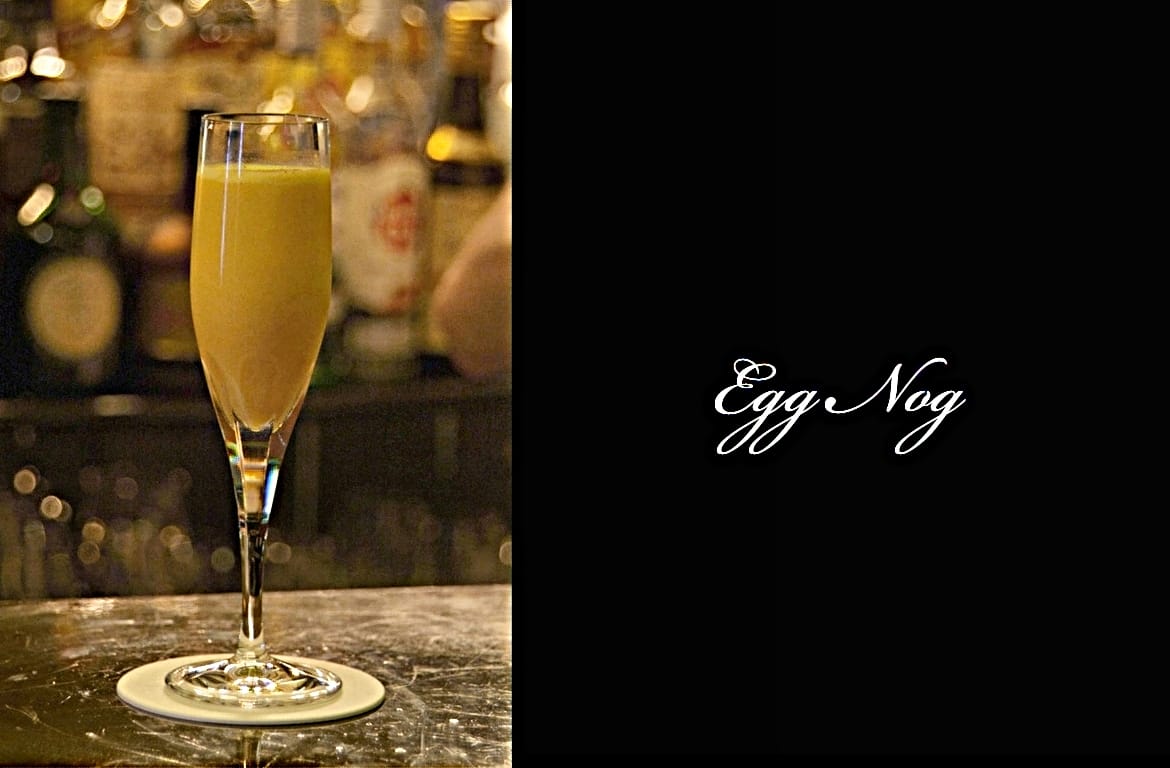 Egg Nogカクテル完成画像