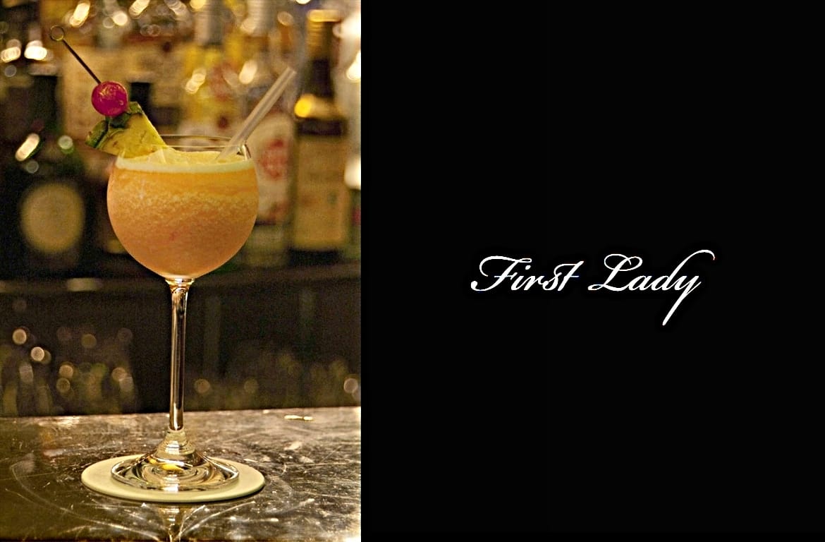 First Ladyカクテル完成画像