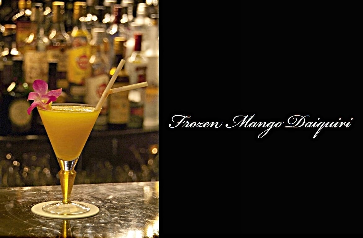 Frozen Mango Daiquiriカクテル完成画像