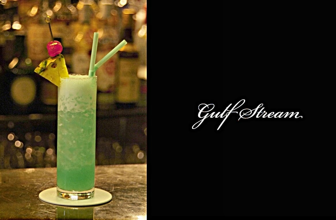 Gulf Streamカクテル完成画像