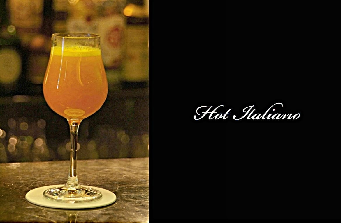 Hot Italianoカクテル完成画像