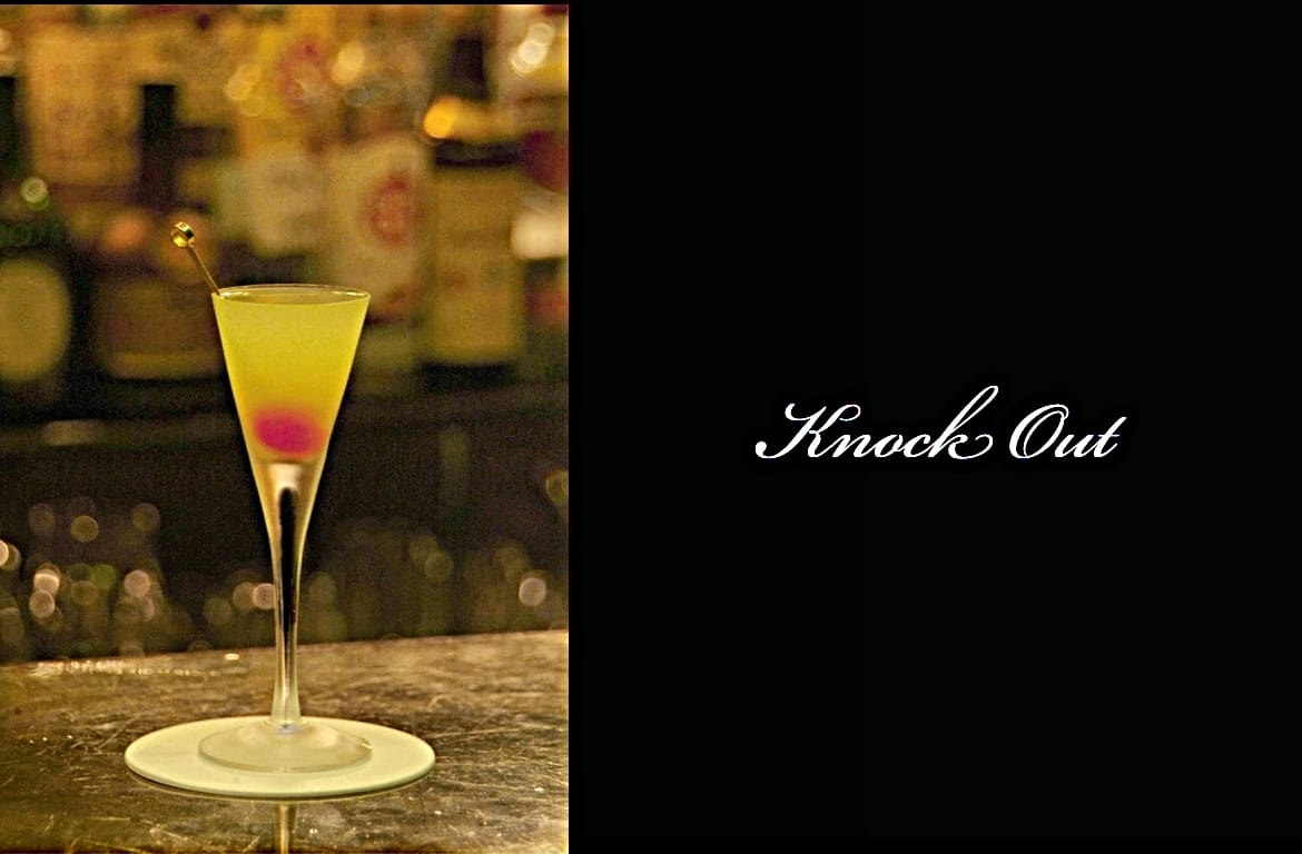 Knock Outカクテル完成画像