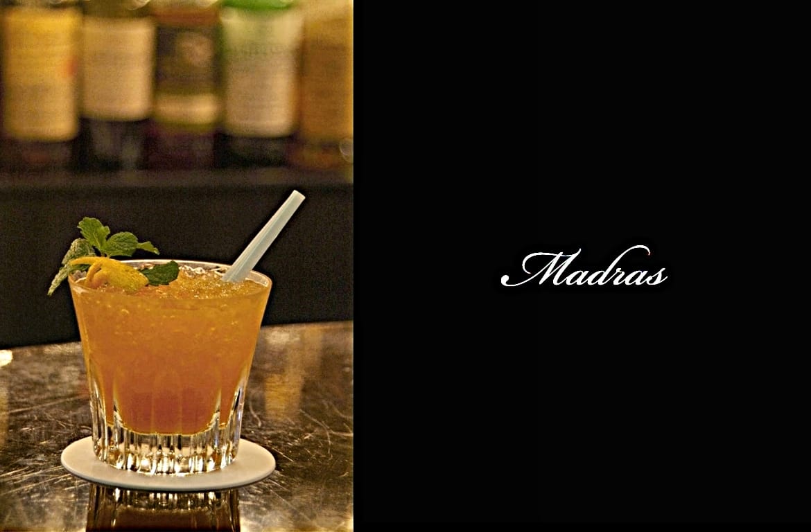 Madrasカクテル完成画像
