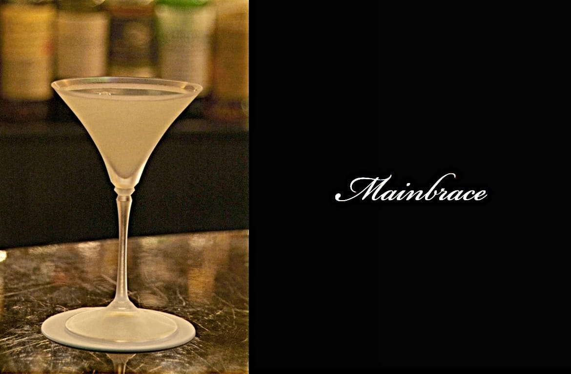 Mainbraceカクテル完成画像