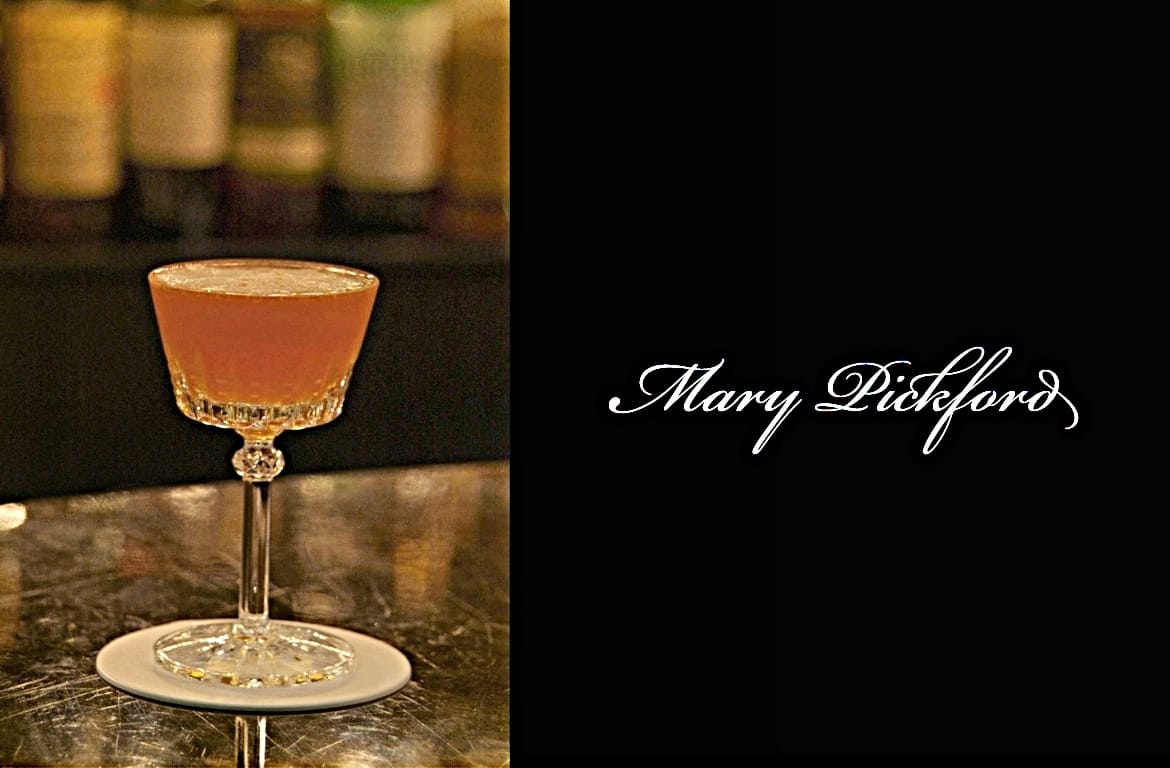 Mary Pickfordカクテル完成画像