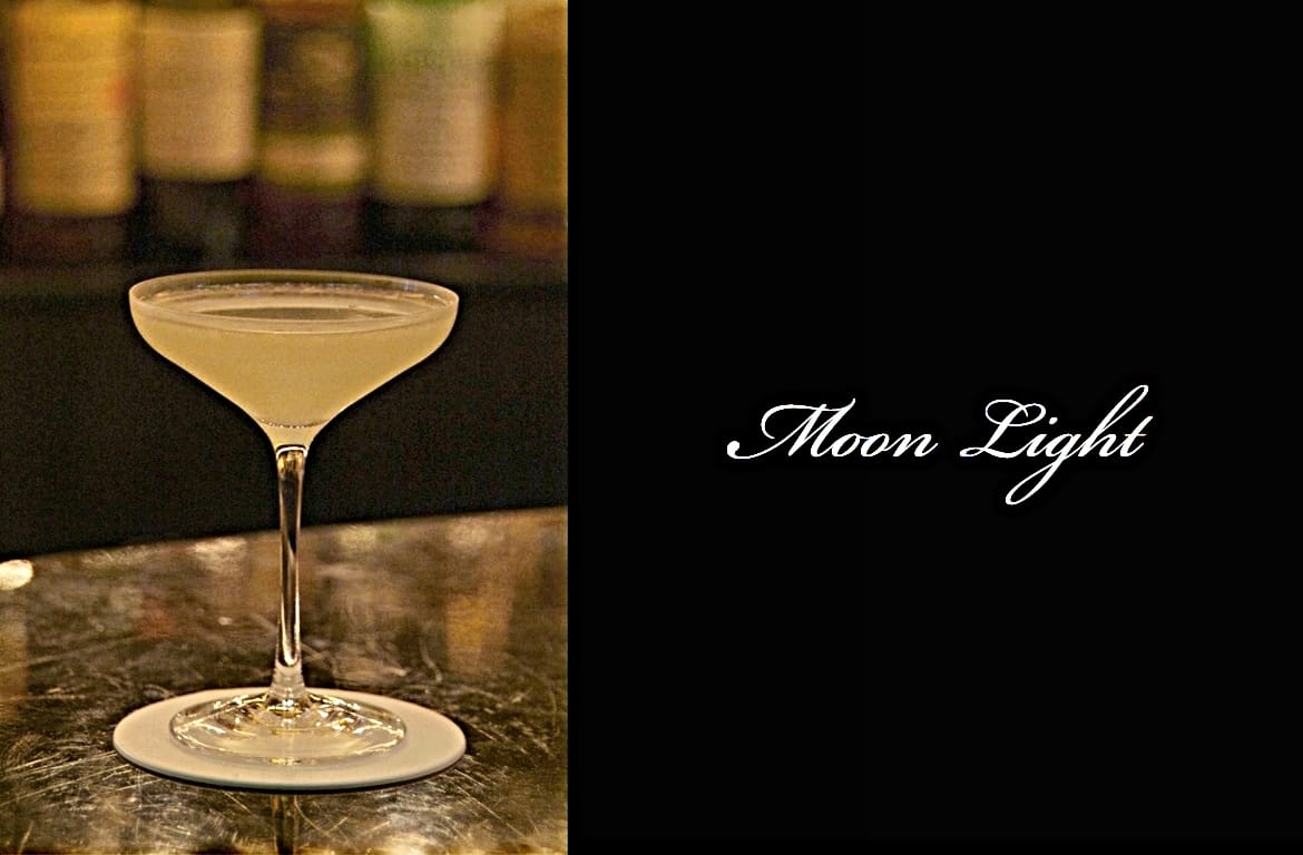 Moon Lightカクテル完成画像