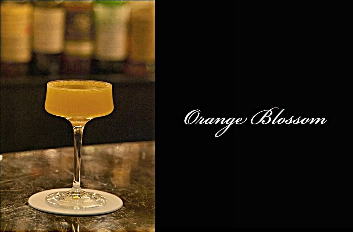 Orange Blossomカクテル完成画像