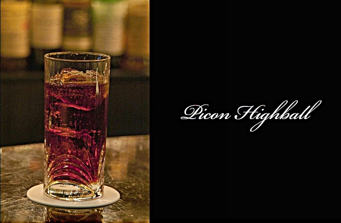 Picon Highballカクテル完成画像