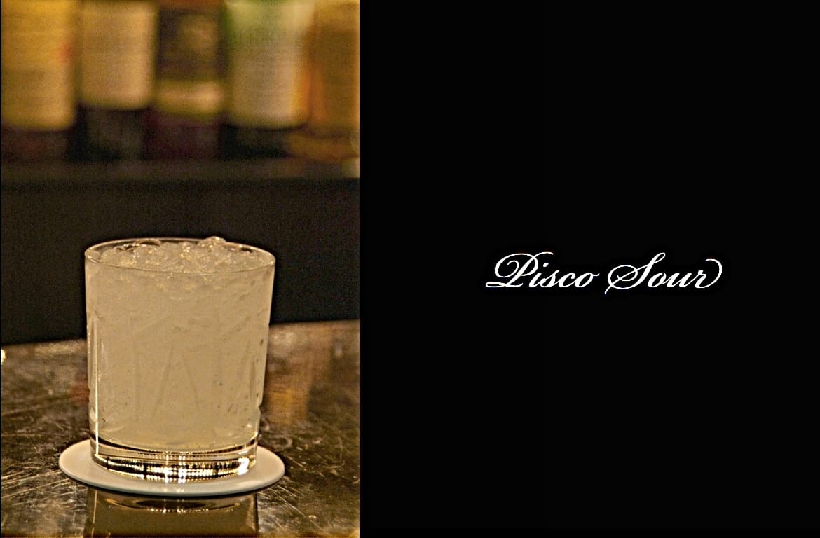 Pisco Sourカクテル完成画像