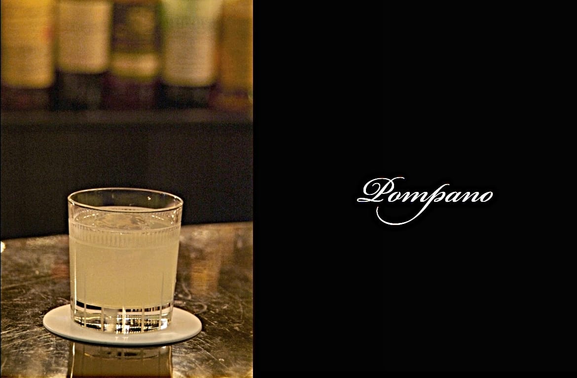 Pompanoカクテル完成画像