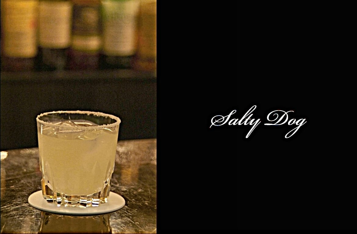 Salty Dogカクテル完成画像