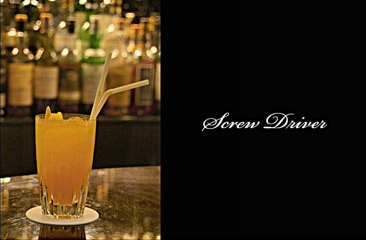 Screw Driverカクテル完成画像
