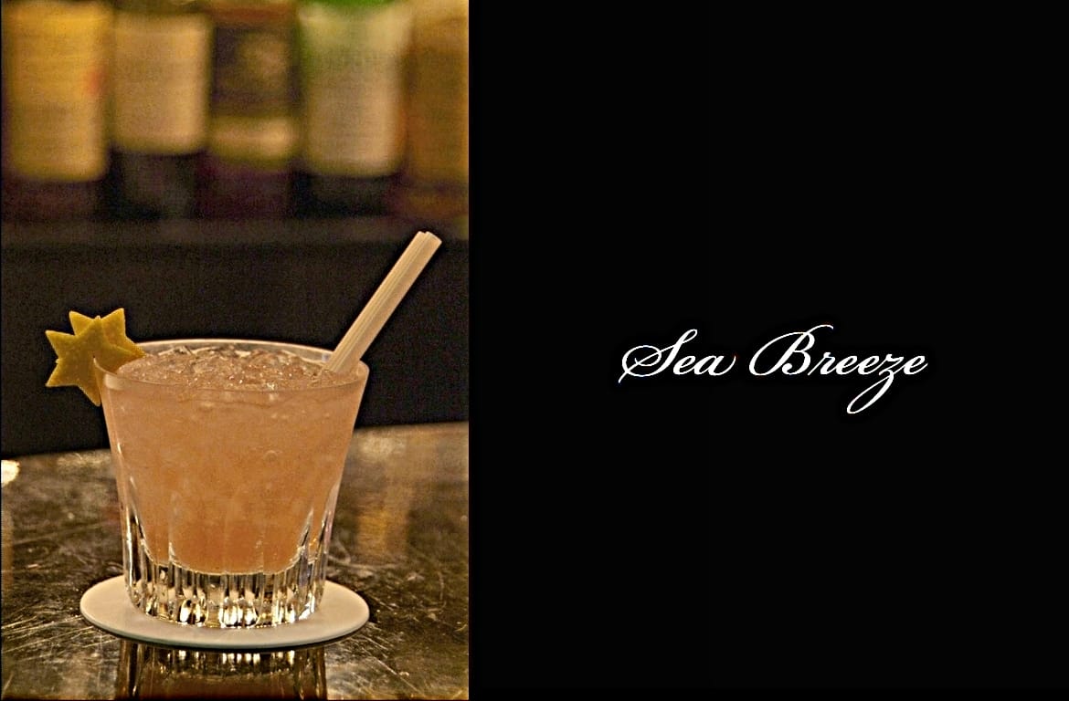 Sea Breezeカクテル完成画像