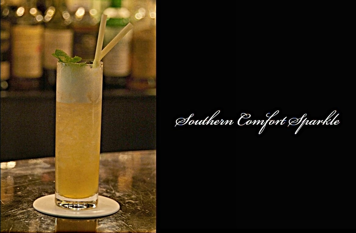 Southern Comfort Sparkleカクテル完成画像