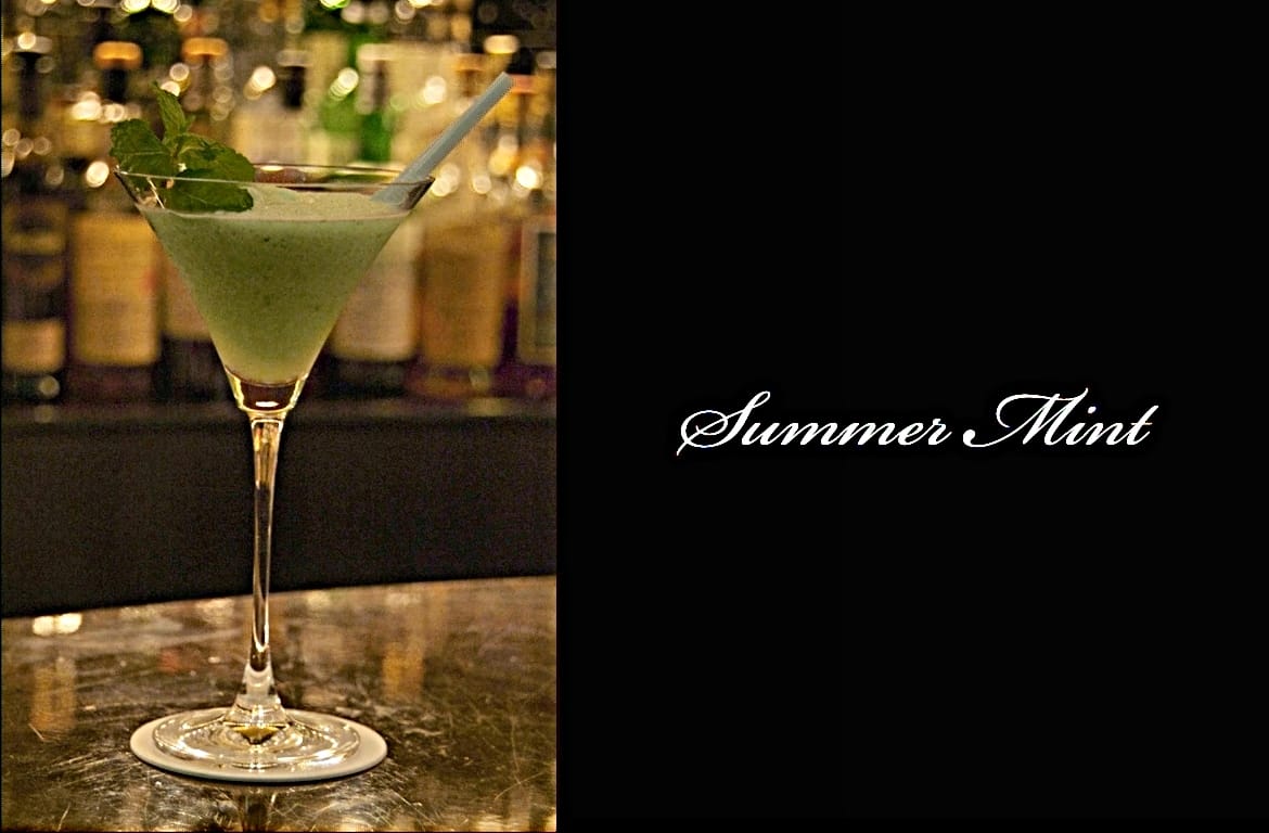 Summer Mintカクテル完成画像