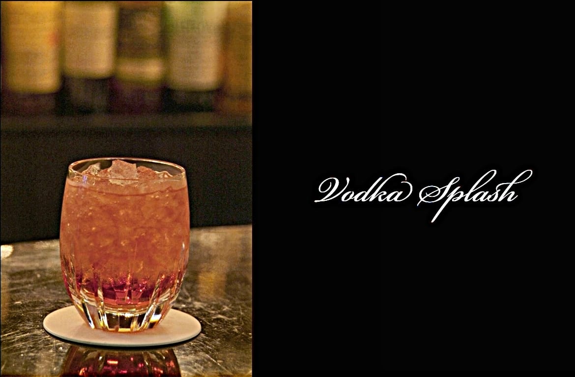 Vodka Splashカクテル完成画像