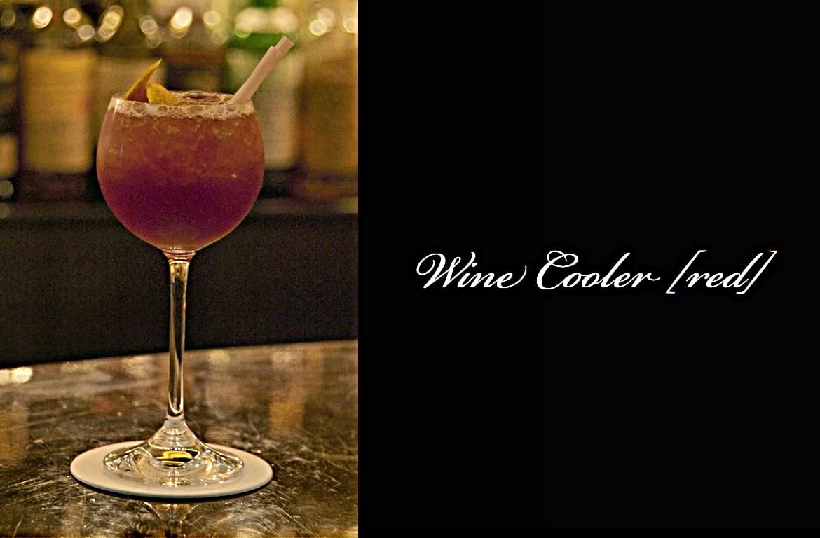 Wine Cooler [Red]カクテル完成画像