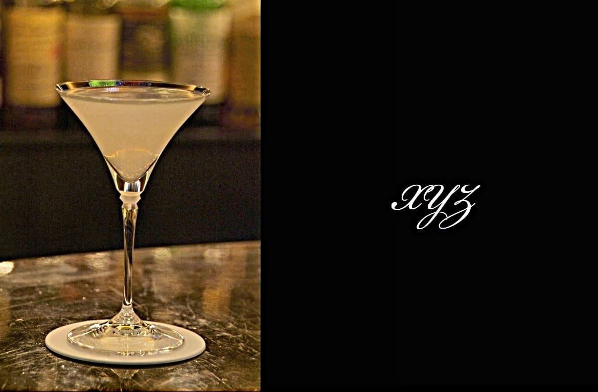 XYZカクテル完成画像